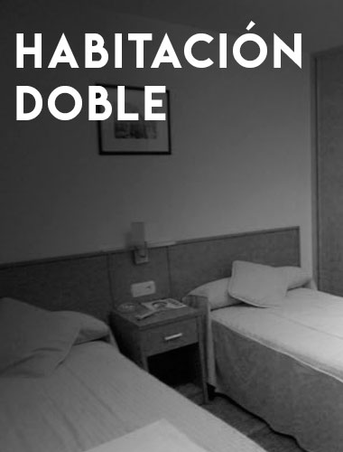 habitación doble en león